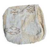 Pouf berbère bohemian fait main 60 X 60 X 25 CM