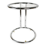 Bauhaus side table in the style of Eileen Gray, Germany 1980s.