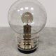 Vintage Bulb Bubble Glass Table Lamp Herbert Proft Glashutte Limburg