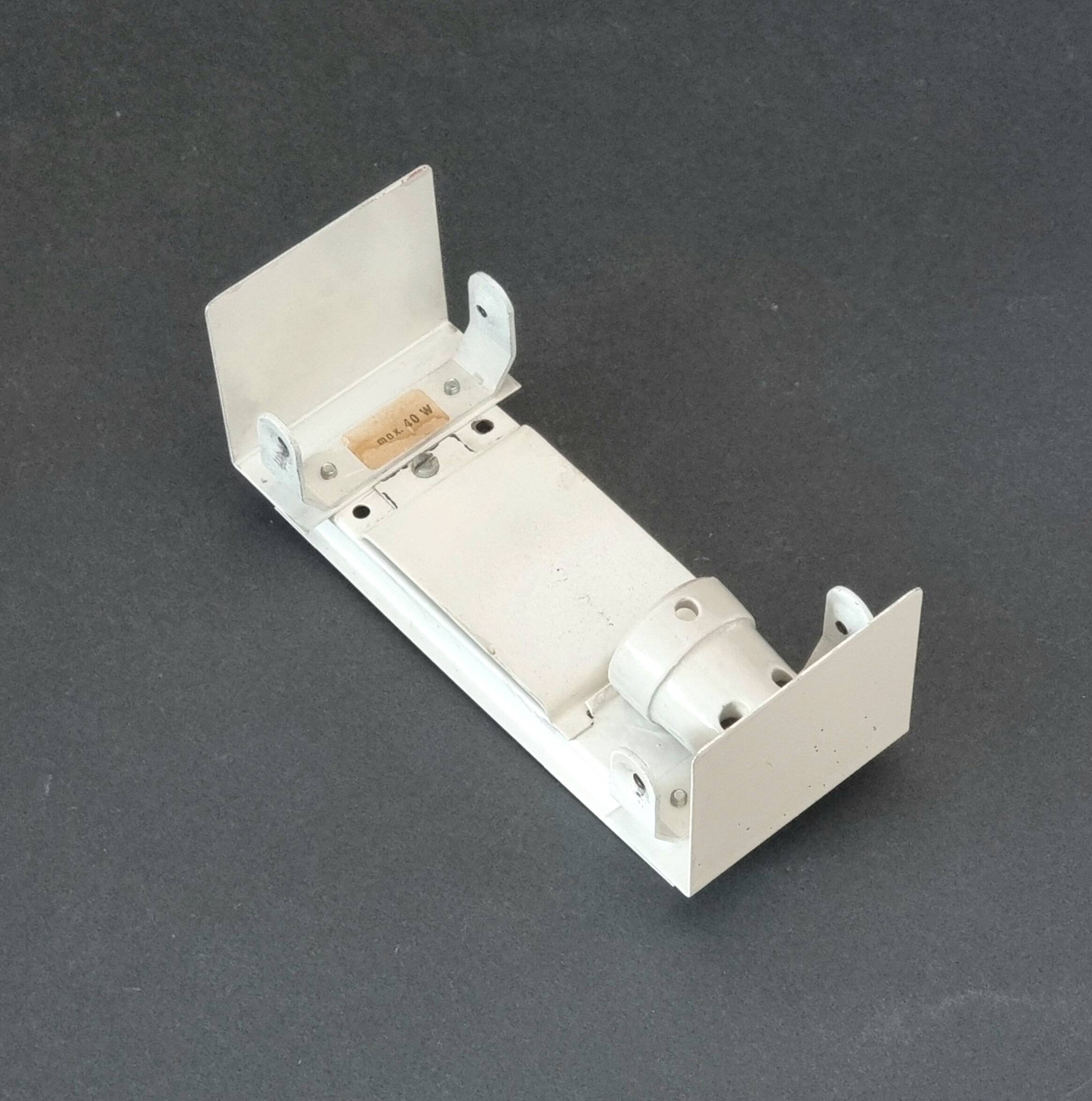 Set of 3 Mid-Century Modern Murano Ice Glass Wall Lights from Kaiser, 1960s