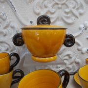 Service à café Vallauris vintage Couleur de Provence