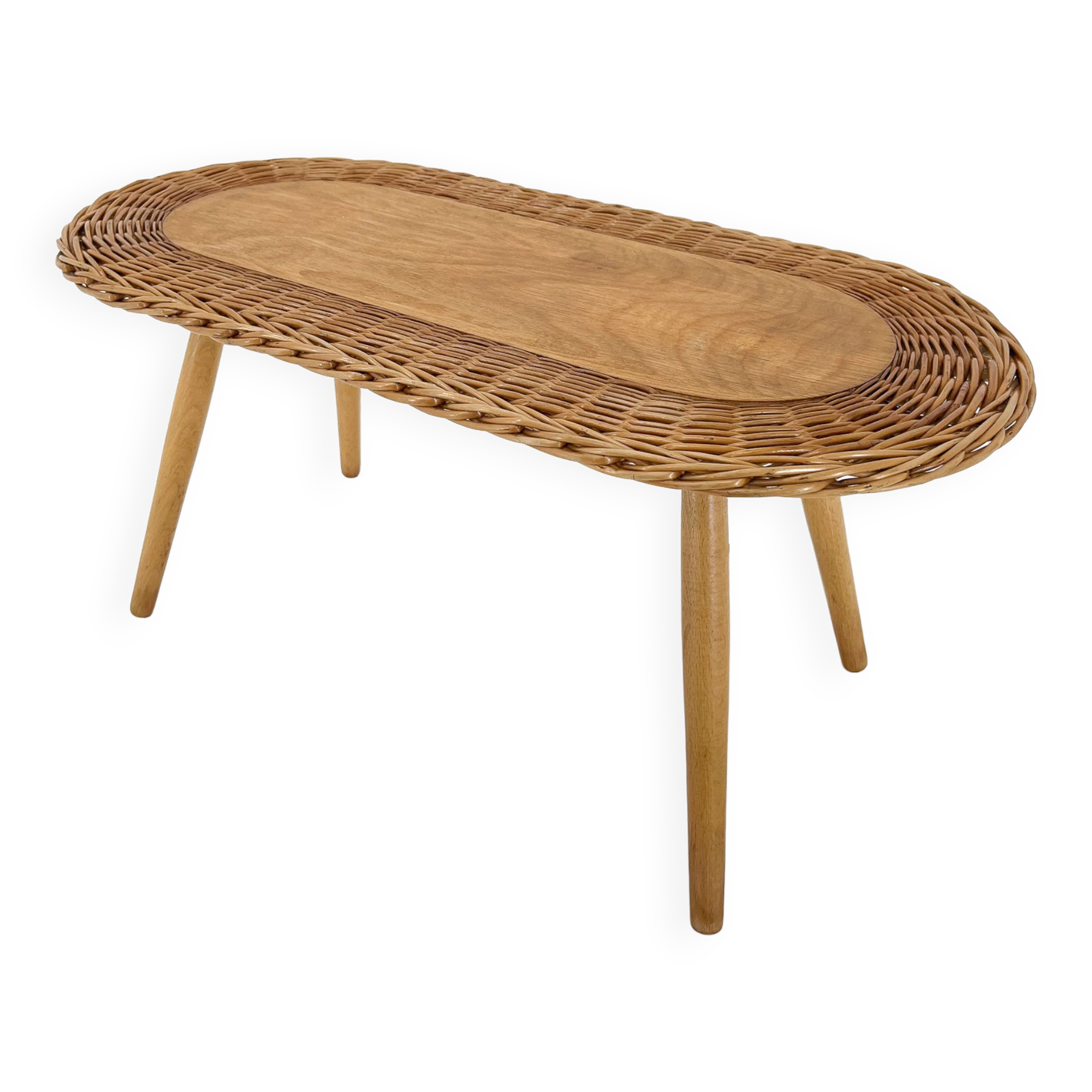 Side table by Jan Kalous for ULUV, Czechoslovakia, 1970's