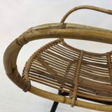 Rattan chair by Rohe Noordwolde, 1960