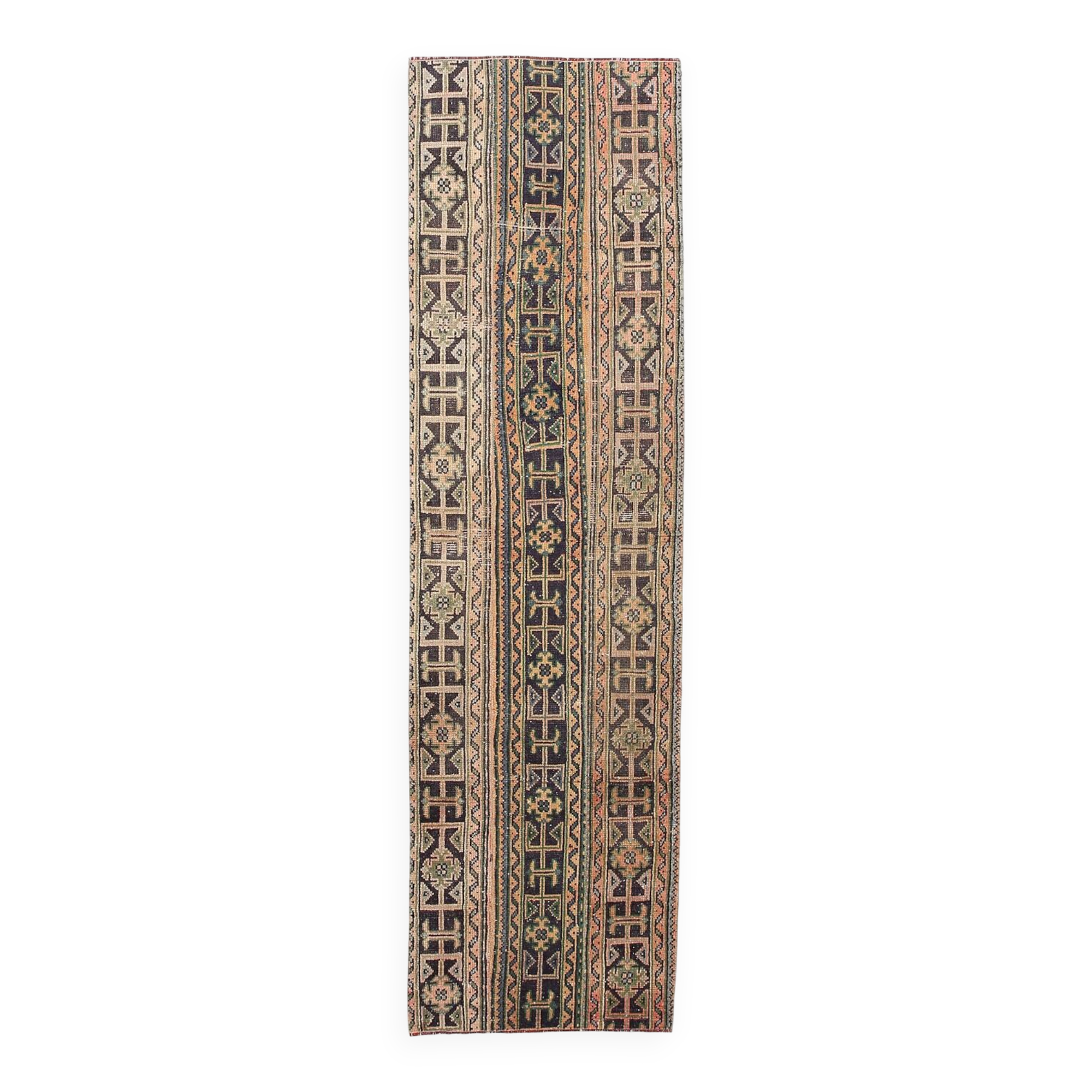 Shabby Chic Vintage Runner Rug, 79x275Cm