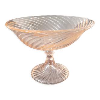 Fruit cup old rosé glass