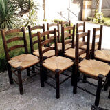 10 chaises Georges Robert