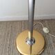 Lampadaire liseuse chromé et doré des années 70