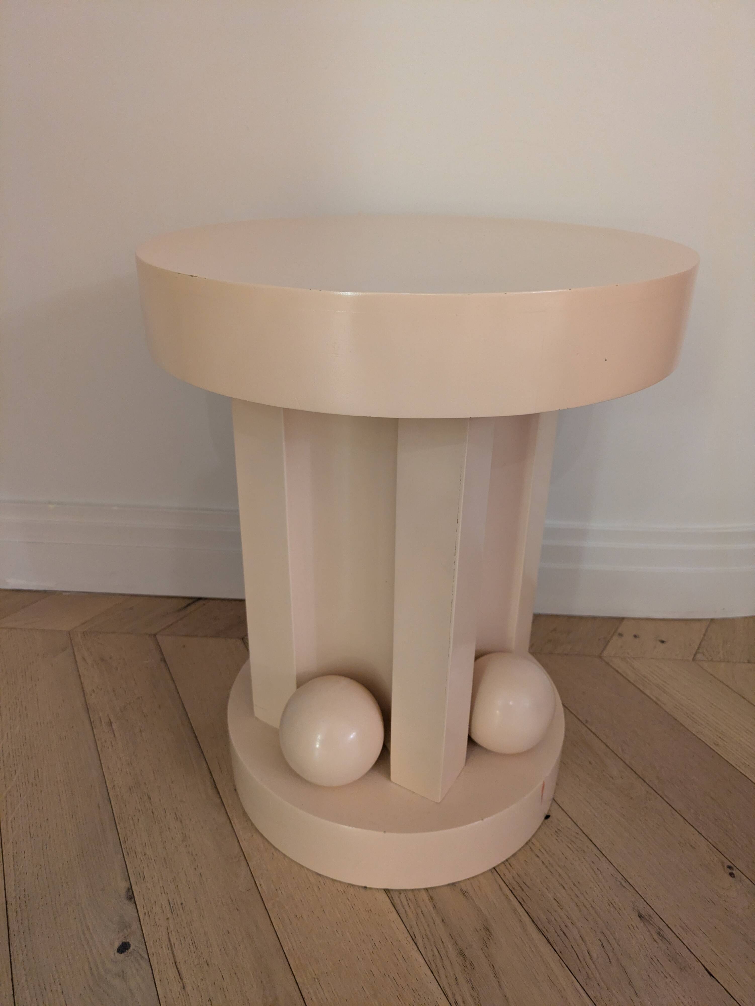 Nemesis Stool Fleur De La Salle x Monoprix
