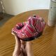 Fatlava style ashtray Vallauris pink