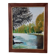 Painting / oil landscape river signed vintage 30x37.5