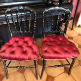 Pair of Napoleon III chairs