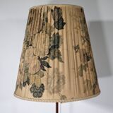 Teak Tripod Micheline Floor Lamp from Brass by JT Kalmar for Kalmar, 1950s