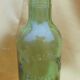 Old green bottle biére & lemonade e. beis la réole