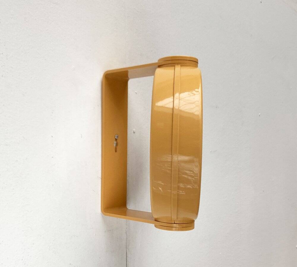 Mid-century space age bathroom wall mirror with 2 sides, 1960s.