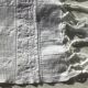 Monogram towel AB honeycomb cotton fringed old