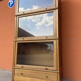 Modular Bookcase in Walnut and Oak by MD, 1960-70s