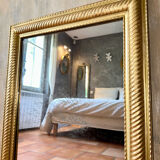 Miroir ancien doré début XIXème