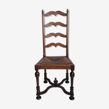 Louis XIV-style mulched nanny chair, 19th century