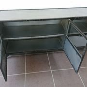 Vintage industrial metal sideboard