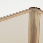 Pair of tables ends of bronze sofa 60s