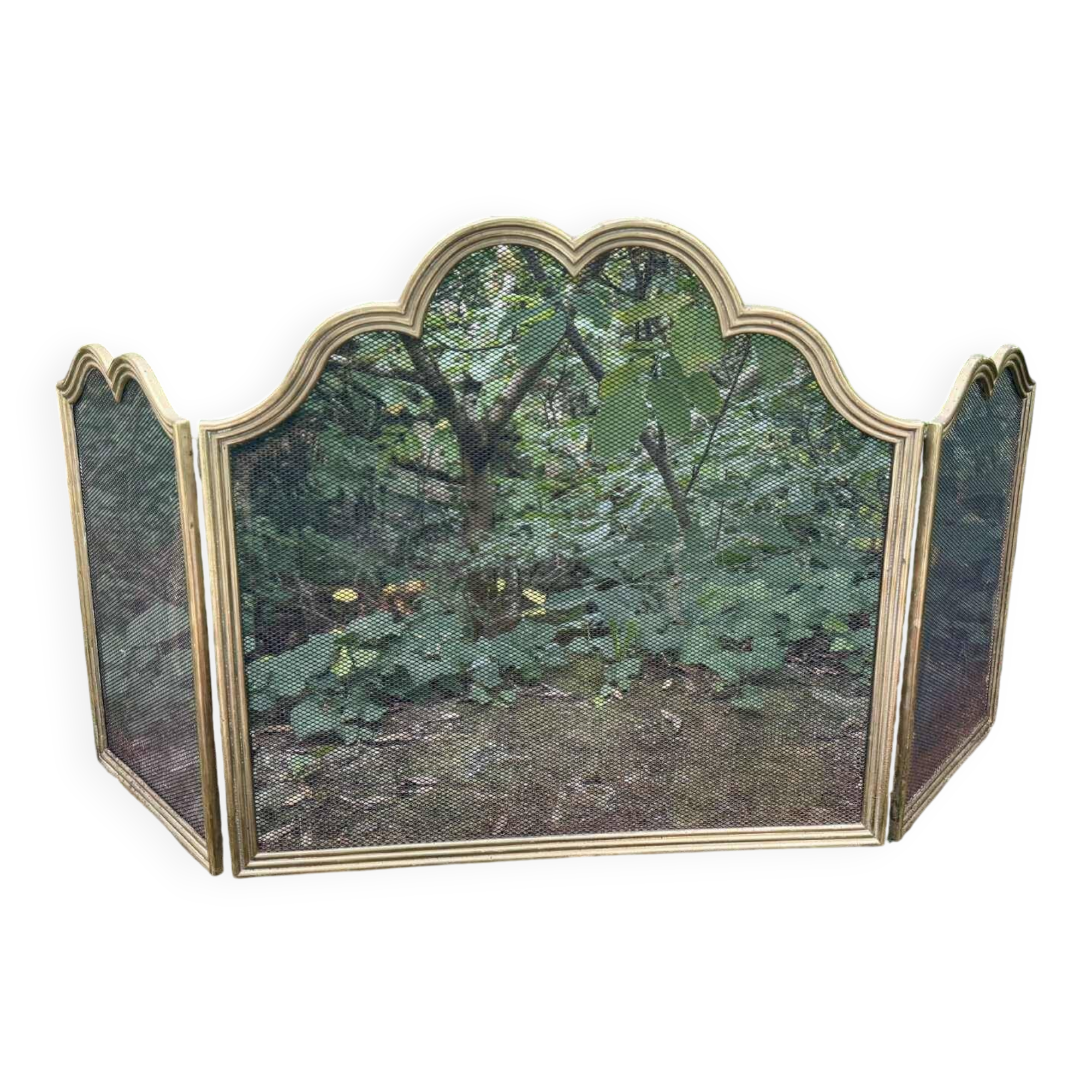 Brass Fireplace Screen