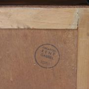 Rare: small side table or bedside table by RENE GABRIEL (1950s).