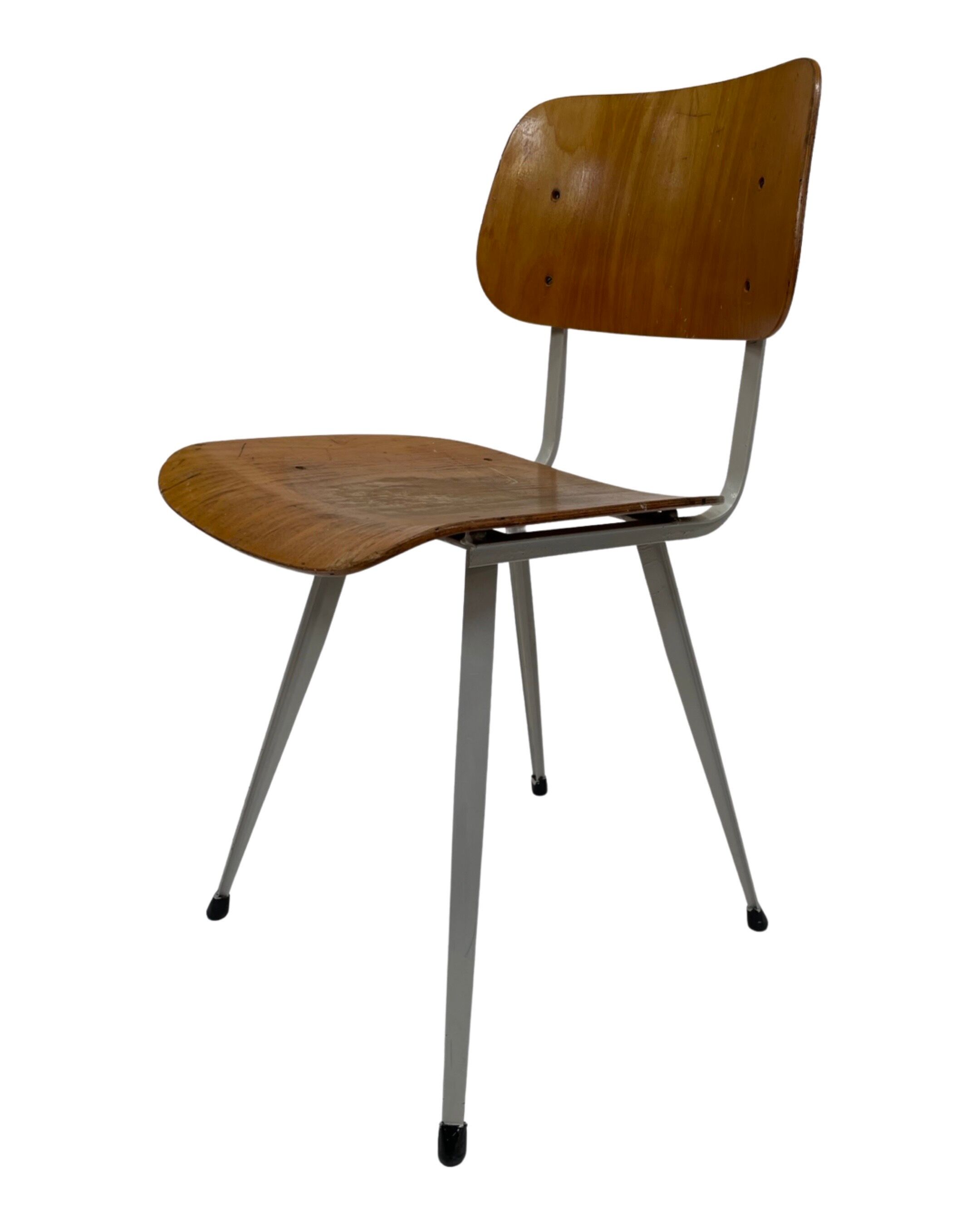 Vintage marko holland school chair 1960s design