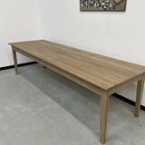 Farm table with tapered legs (300 cm x 90 cm)