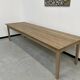 Farm table with tapered legs (300 cm x 90 cm)