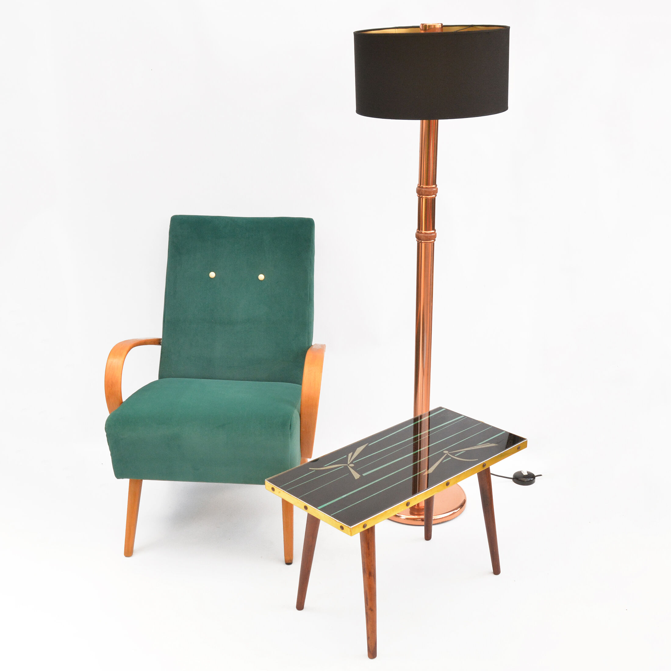 Pair of armchairs, designed by J. Smídek TON, Czechoslovakia, 1960s