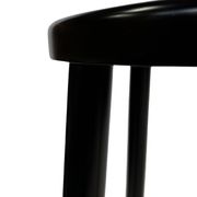 Set of four vintage bar stool - webbing and wood, 1980s Italian design