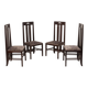 Chaises Ingram Low en bois de frêne au style de Glasgow de Charles Rennie Mackintosh pour Cass