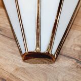 Fan-shaped wall lamp