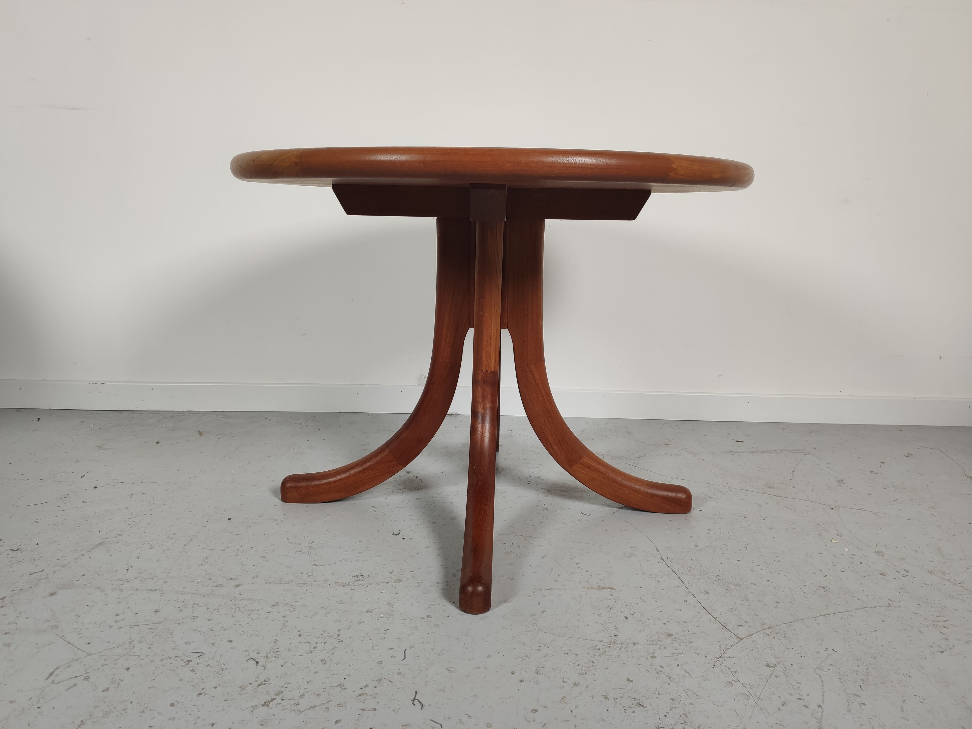 Table basse en teck Massif, Danemark 1970s