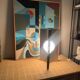 60s stainless steel lamp