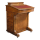 antique Davenport desk in Victorian style from the 19th century