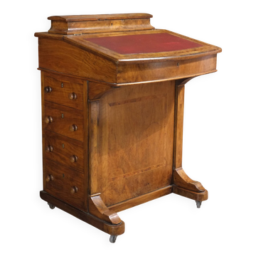 antique Davenport desk in Victorian style from the 19th century
