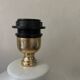 Vintage glazed ceramic lamp