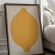 Tableau Limonade - peinture sur papier signée Eawy