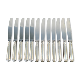 12 knives Christofle model Malmaison
