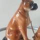 Vintage Ceramic Boxer Family (1950s/60s)