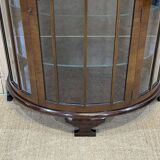 English mahogany showcase from the 1930s