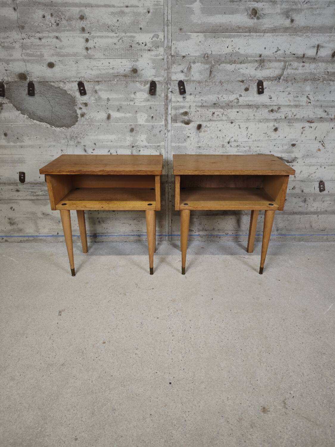 Paire de chevet vintage