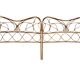 Pair of rattan headboards from the 50's Italy