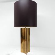 Cosack space age lamp in folded brass