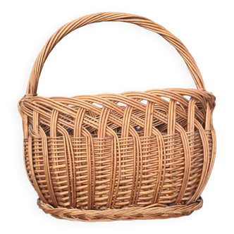 Old wicker basket