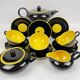 Tea service Villeroy & Boch, Mettlach, France-Sarre around 1950, Biarritz