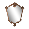 Handcrafted mirror from walnut