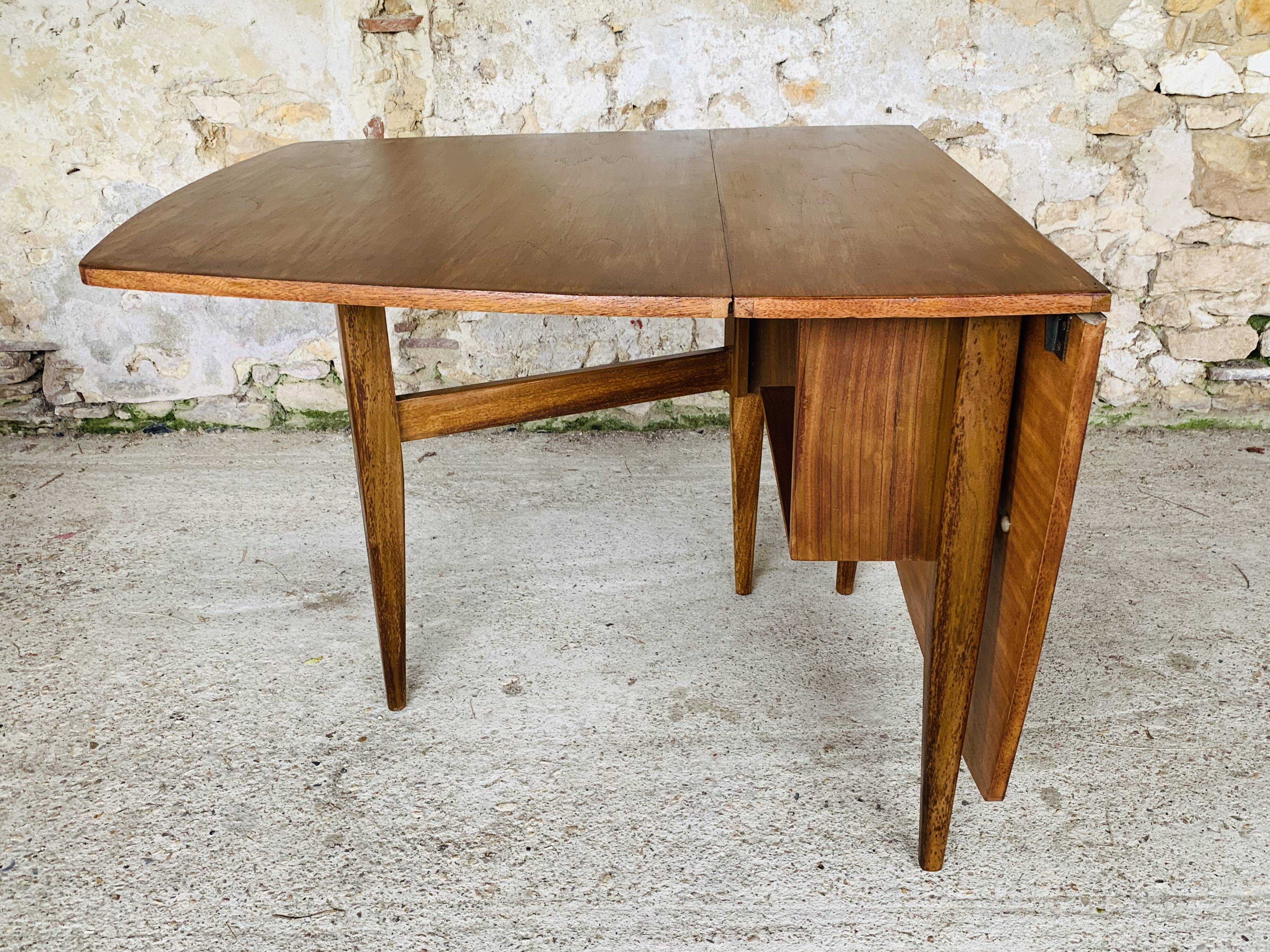 Teak folding dining table by Greaves & Thomas 1967