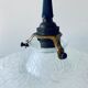 Vintage glass pendant light
